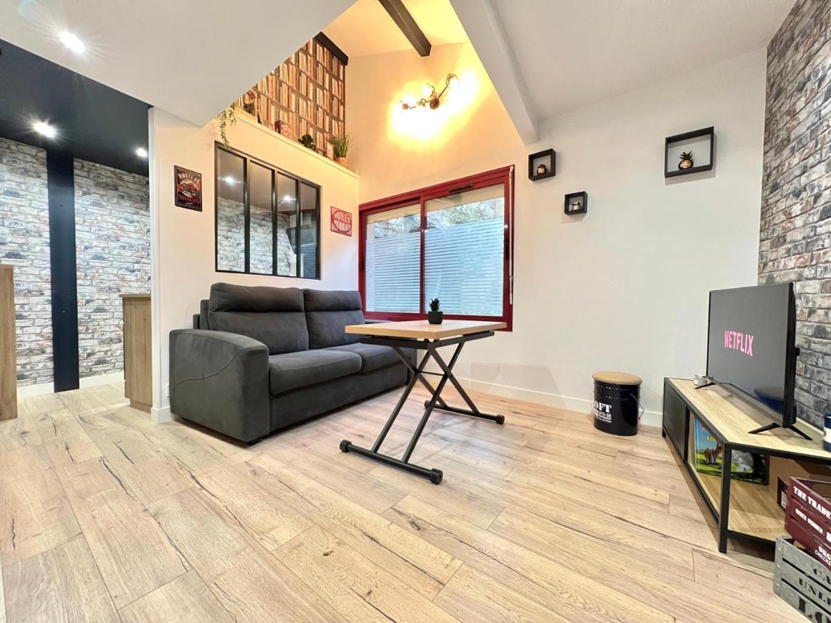 Le Loft ~ A 4 Min De La Gare, Fibre + Parking Prive Villa Poitiers Luaran gambar